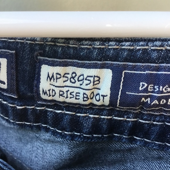 Miss Me Jeans Boot women's size 31 Bootcut Great Condition - Picture 14 of 16